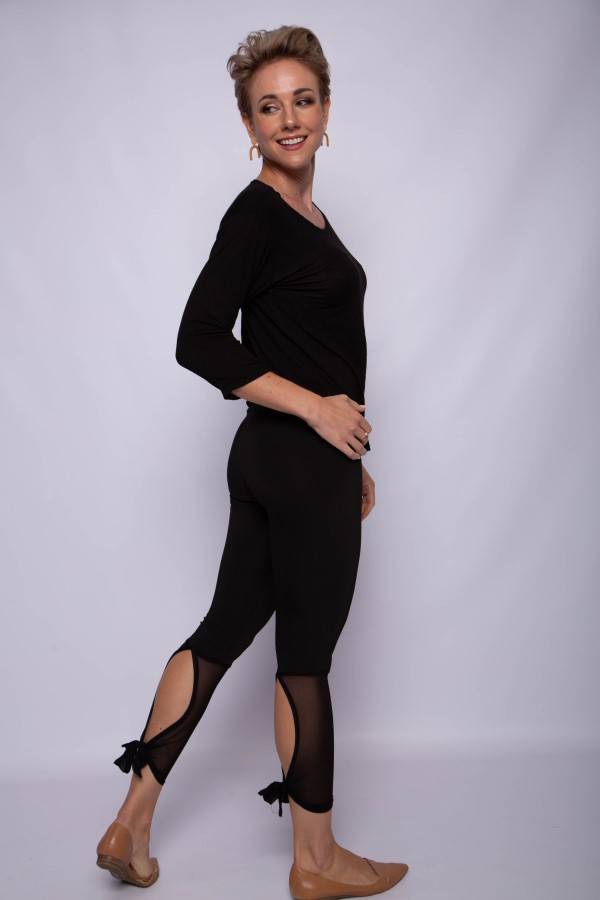Mesh Detailed Tights