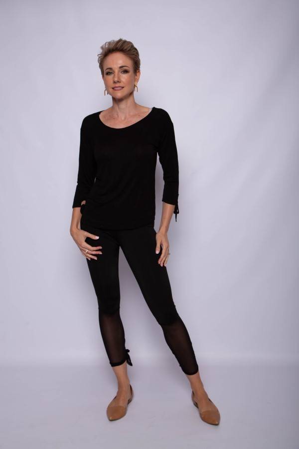 Mesh Detailed Tights