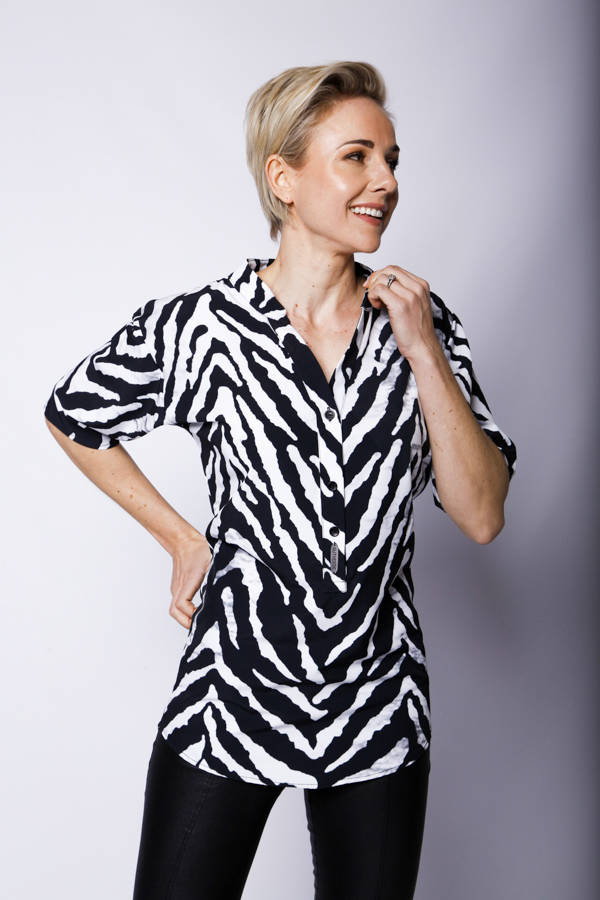 Sassy Zebra Top