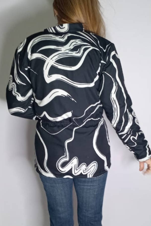 White Brush Ice-Bear Jacket