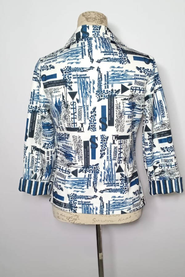 Fashion Text Jacket