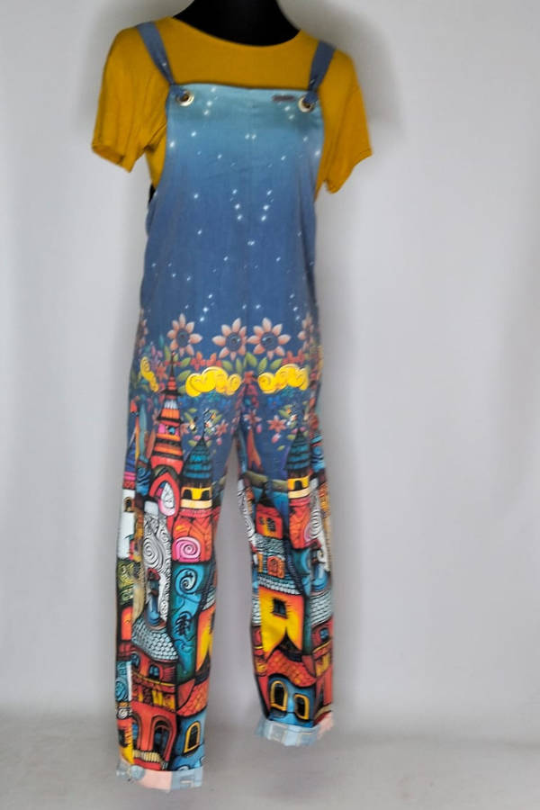 Starry City Dungaree