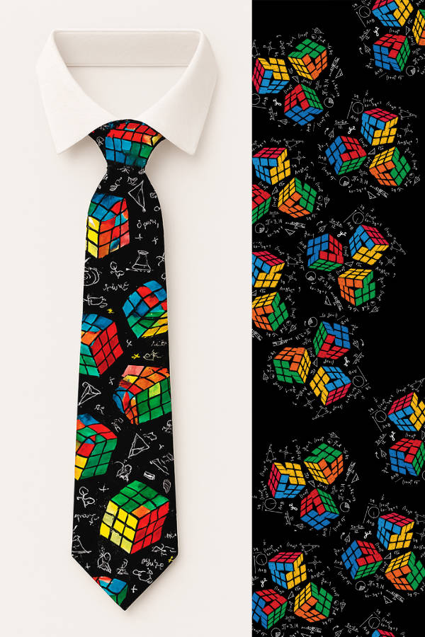 Rubic's Cube Tie