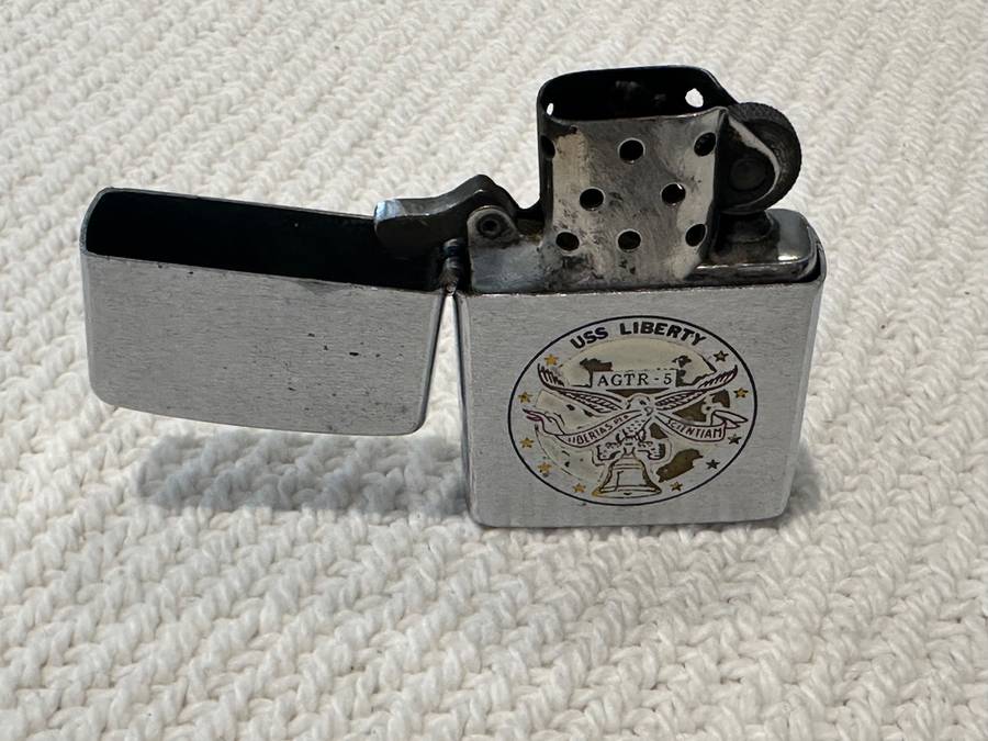 Zippo USS Liberty AGTR-5 lighter