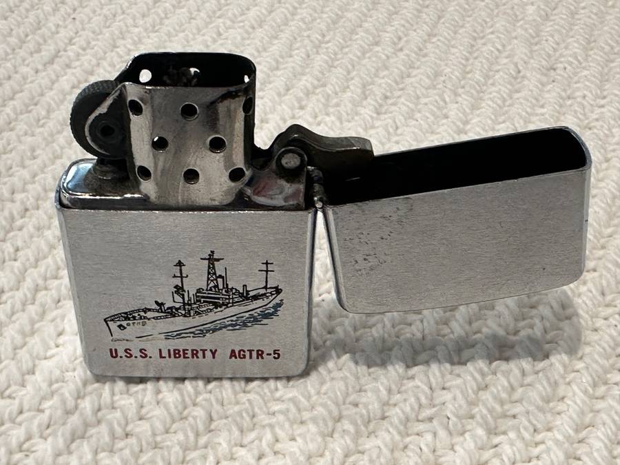 Zippo USS Liberty AGTR-5 lighter