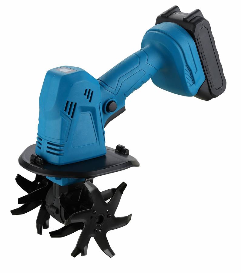 AG-233  Cordless Mini Electric Tiller 2 BATTERY / 21V  LITHIUM