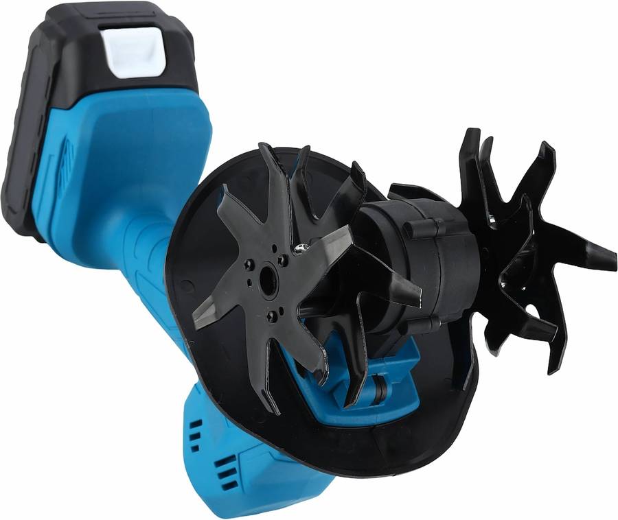 AG-233  Cordless Mini Electric Tiller 2 BATTERY / 21V  LITHIUM