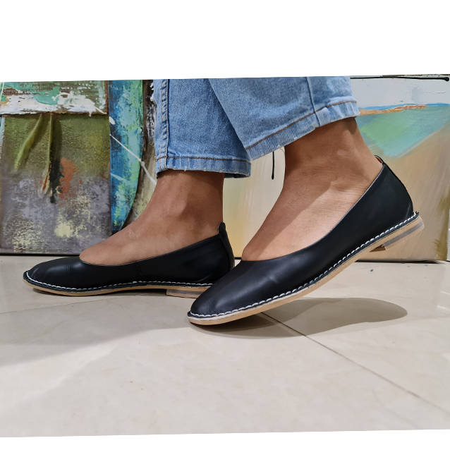 Ladies Genuine Leather Pump