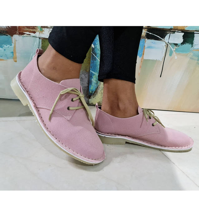 Ladies Low-Cut Vellie | Pink ( BIG MAKE ) size 7 left