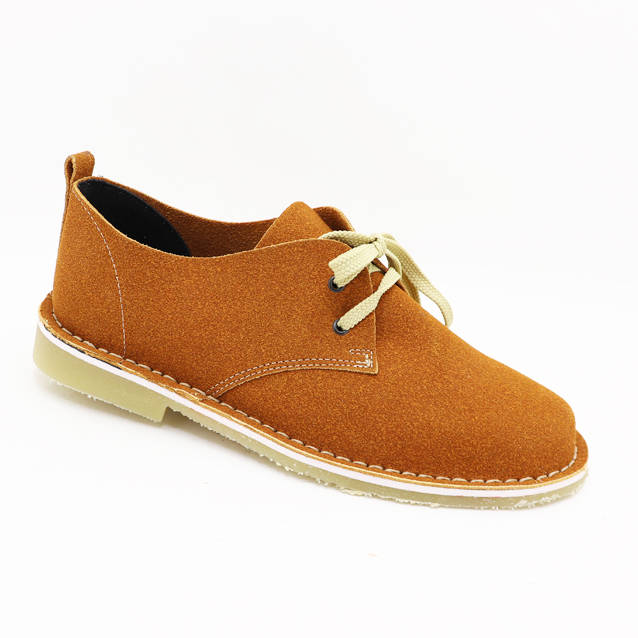 Ladies Low-Cut Vellie | Rust Suede ( BIG MAKE ) Size 8 Left