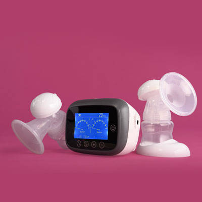 BWW Double Breast pump &amp; 2x Handsfree bra combo - Small