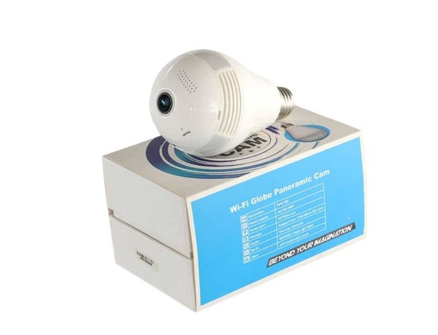 Wifi IP Smart Light Bulb Camera 960P HD