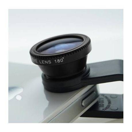 G&G Universal Smartphone Mobile Camera Lens Kit - Black (Demo)