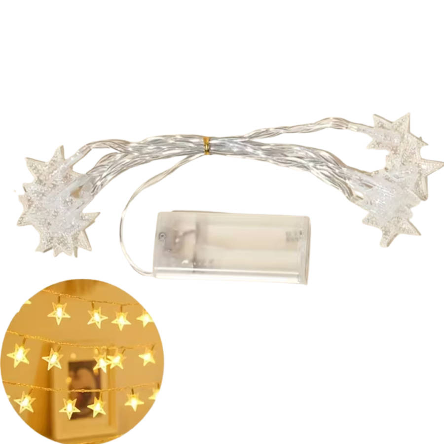 1m Star LED Fairy Lights string