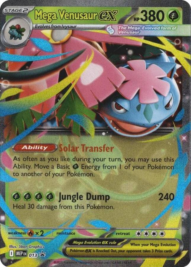 Mega Venusaur ex - 013 - 013 - Mega Evolution Promos - Mega Venusaur ex - 013 - 013 - Mega Evolut...