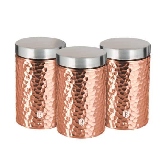 Storage Tins Berlinger Haus BH/6715 Rose Gold Collection