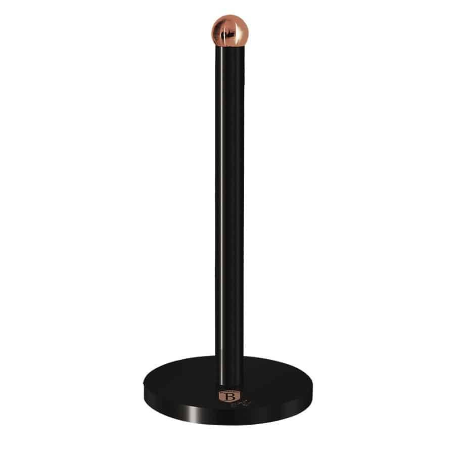 Kitchen Roll Holder Berlinger Haus BH/1737 Black Rose Collection