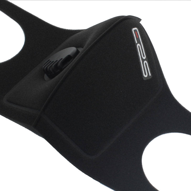 ERS - Respiratory Systems - Reusable Washable Respiratory Valve Face Mask - Black