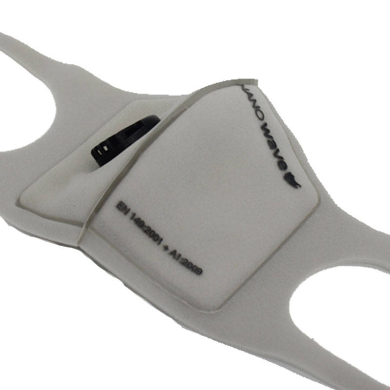Limited Grey Huracan Nanowave GB2626-2006 Verified Respirator Reusable mask-Each - NANOWAVE