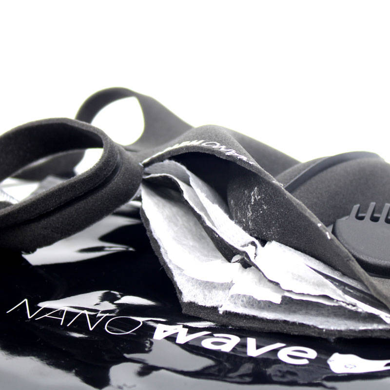 Huracan Nanowave Black Second Edition Respirator Reusable Mask With Nose Piece - NANOWAVE