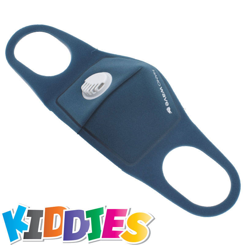 Kids Nanowave Second Edition - Teal - Respirator Reusable mask - Each - NANOWAVE