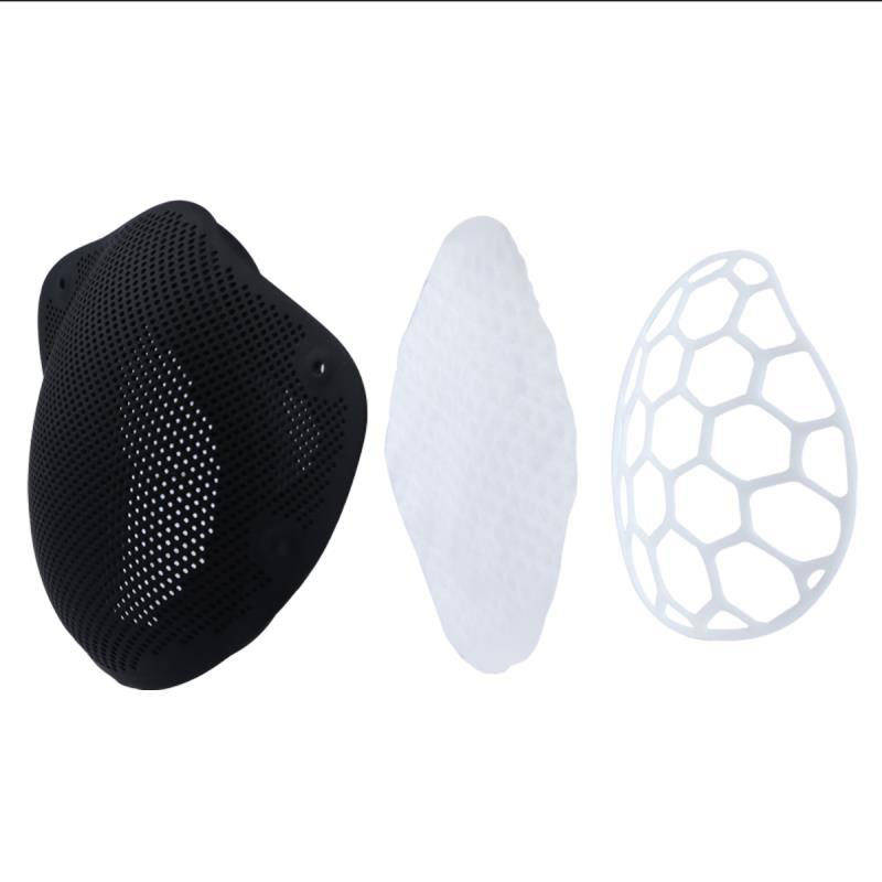 Silicone Reusable Adults Face Mask with 10 X N95 Filters(GB2626-2006) And Adjustable Earloop- Hyg...
