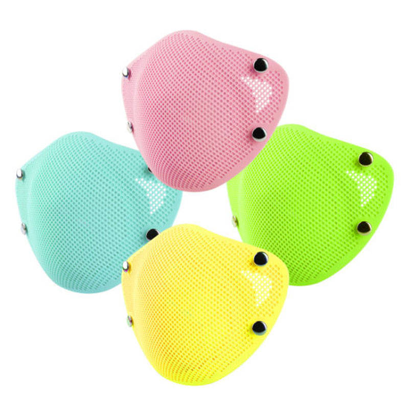 Silicone Reusable Kids Face Mask with 10 X N95 Filters(GB2626-2006) And Adjustable Earloop- Hygie...