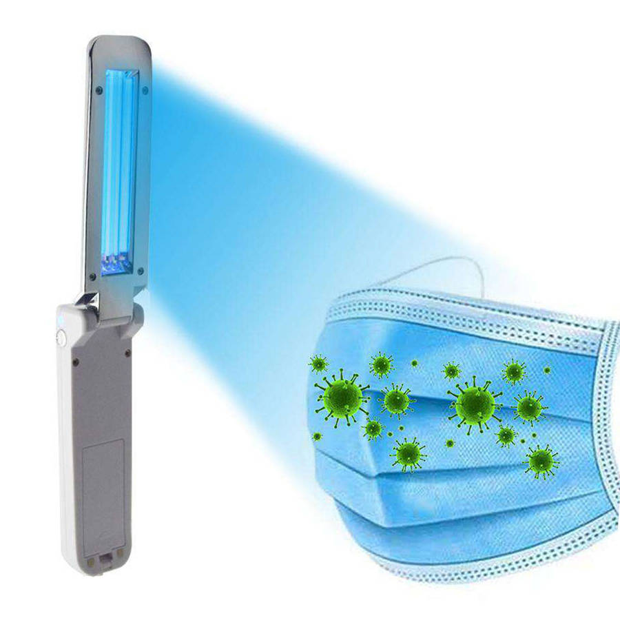Fold-up Mini UV Ultra Violet Sanitizing Wand Kills Germs 99.99% Sterilizing Rate - Sanitizer Wand