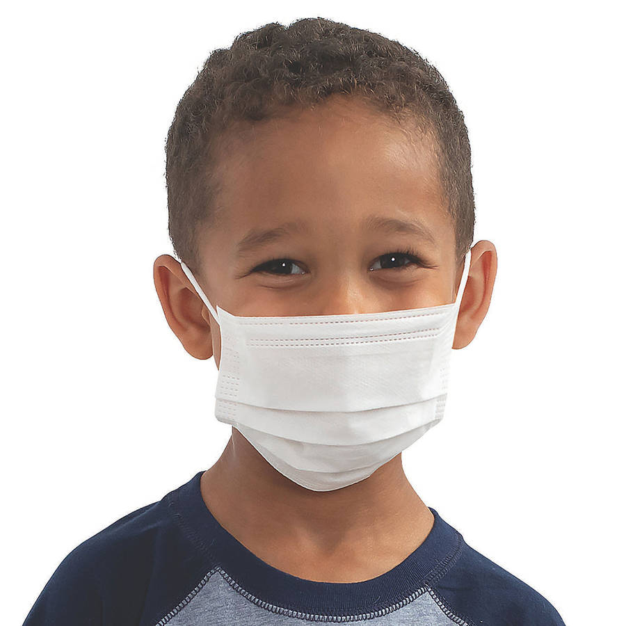 Kiddies Masks Disposable 3Ply Colourful, Comfy & Protective for School Kids - Assorted Pack of 100