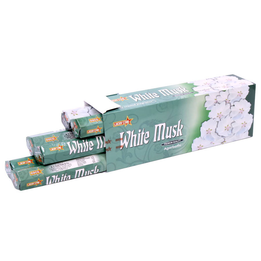 Incense Sticks - White Musk 9" Premium Quality Agarbatti - 240 Sticks