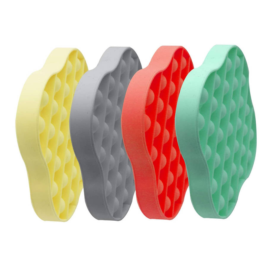 Fidget Toys - Pop It Washable Reusable Fidget Toy - Clover - Red