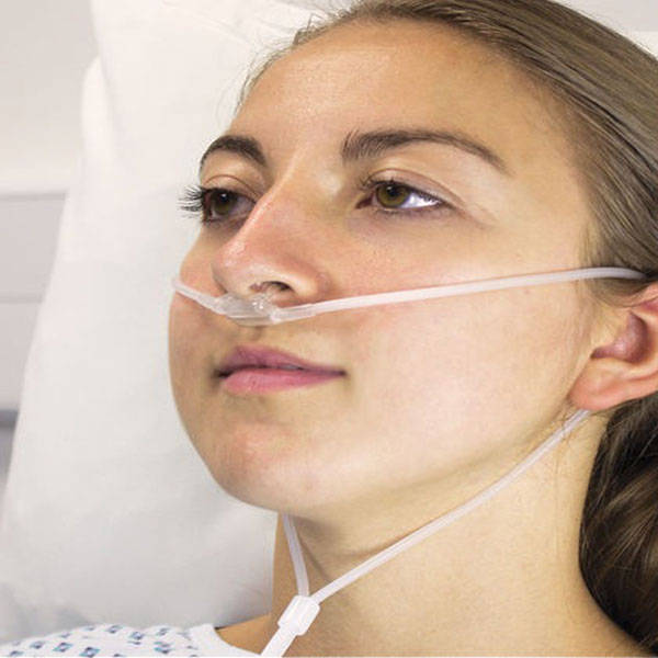 Oxygen Nasal Cannula - 2 meters - Adult - 5 Pack