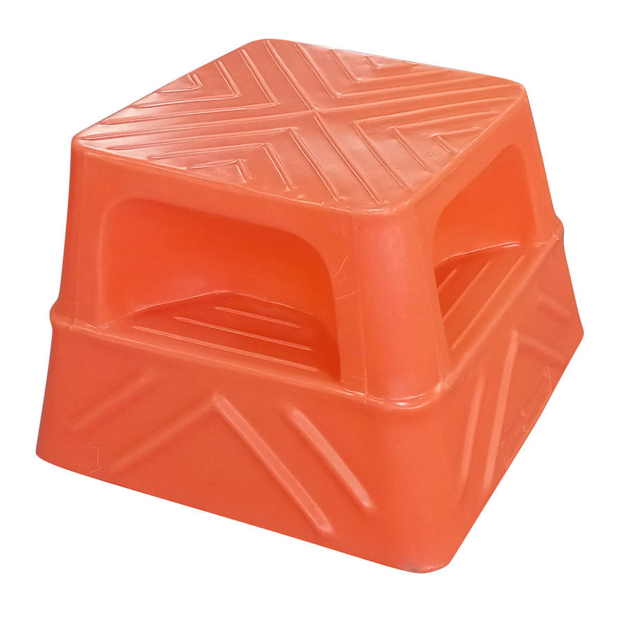 Step Stool - Industrial Safe Multi-Purpose Step and Stool - Orange