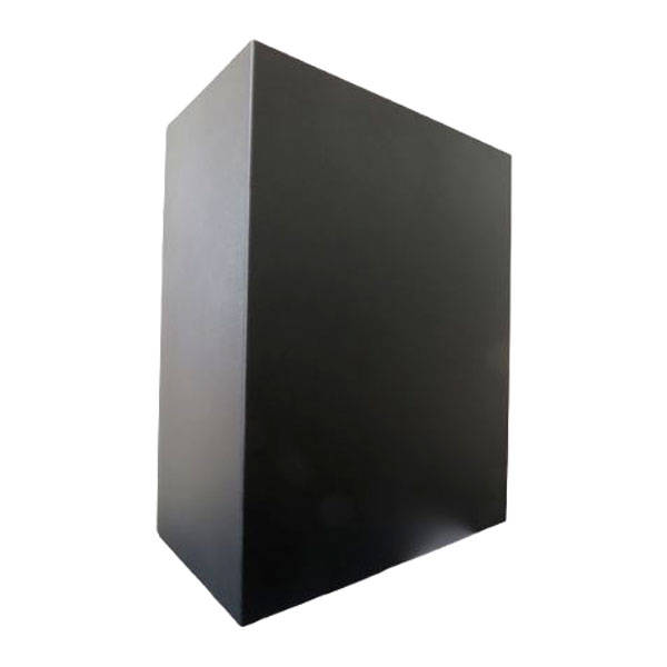 Large Wall Mounted Waste Bin - 21 Litre Dust Bin - Black