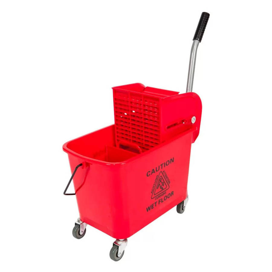 Mop Wringer with Bucket - 36 Litre - Red