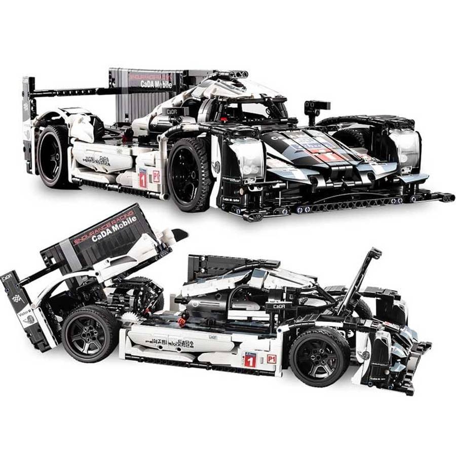 CaDA Technic 919 Racing Car - Porsche - 1586-Piece - 49cm Long