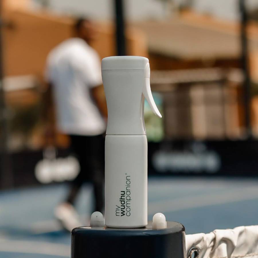 My Wudhu Companion 100ml Refillable Spray Bottle - White