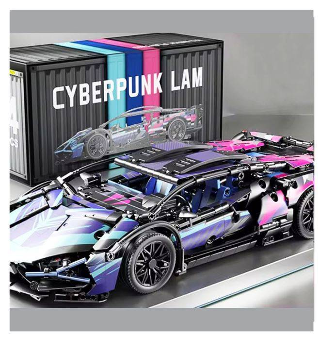 CyberPop DIY 1:14 1315 Piece Model Car Kit