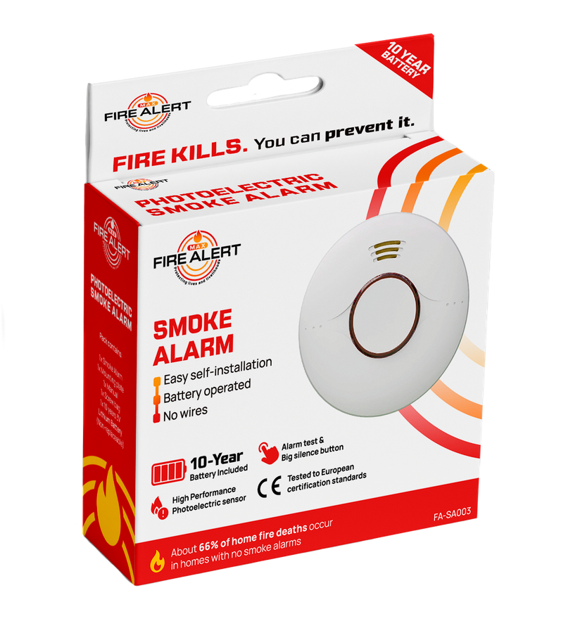 PHOTOELECTRIC SMOKE ALARM (10YR)