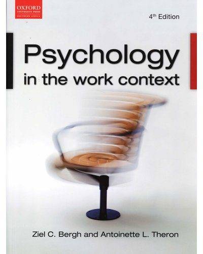 Psychology in the Work Context (Paperback, 4th Revised edition)