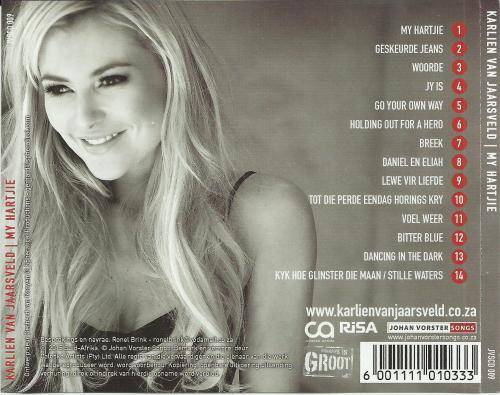 Karlien Van Jaarsveld - My Hartjie (CD) Pre-owned