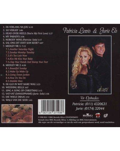 Patricia Lewis / Jurie Els - Duet (CD)