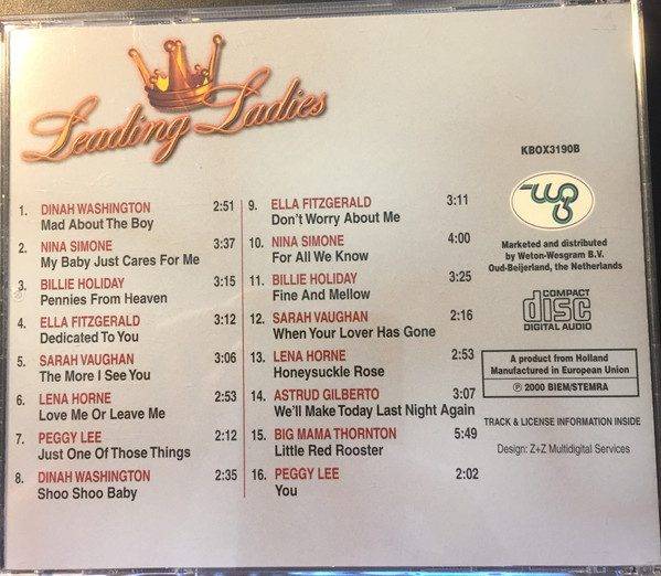 Various  Leading Ladies CD 2 (Import)