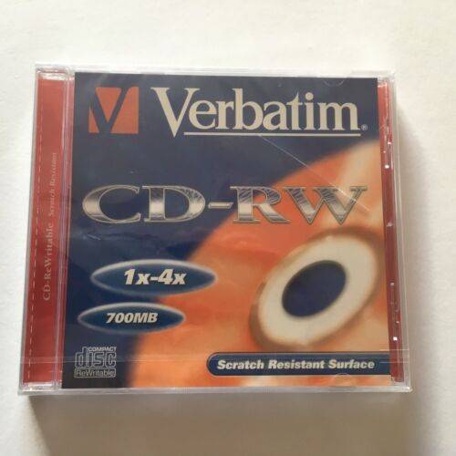 Verbatim CD-RW 1x 4x 700MB