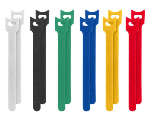 Velcro Cable Ties 330mm Yellow