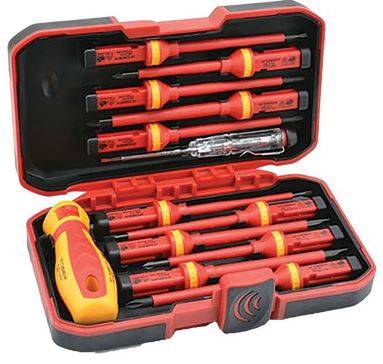 13 Piece VDE Screwdriver Set