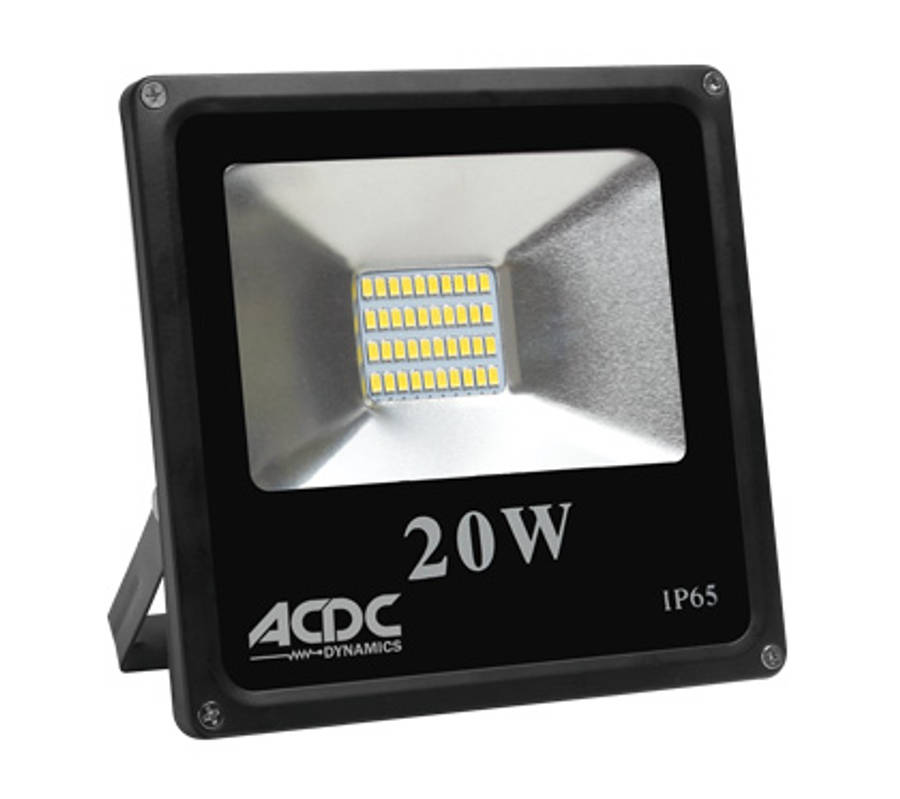 230VAC 20W Floodlight Green 225x185x160mm
