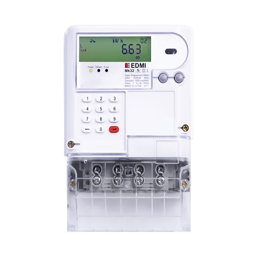 Prepaid Single Phase Power Meter Mk32