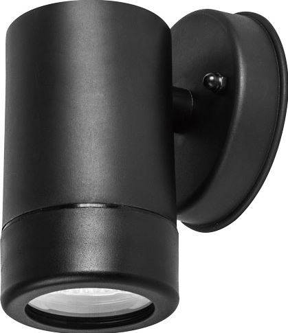230VAC 3/6W GU10 Warm White LED Down Light Plastic Blk