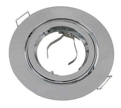 Chrome Zinc Alloy Adjustable Downlight